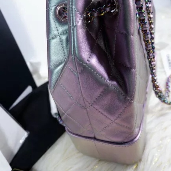 CHANEL Iridescent Quilted Gabrielle Backpack - Picture 4 of 9